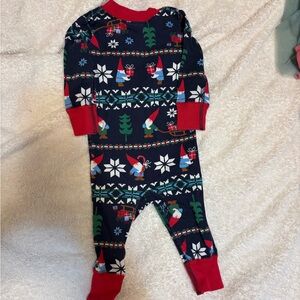 Hanna Andersson Christmas 6-9mo onesie